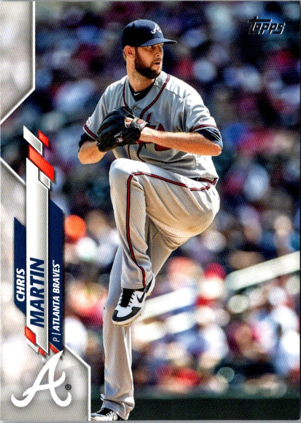 2020 Topps Update Royal Blue Chris Martin #U-125