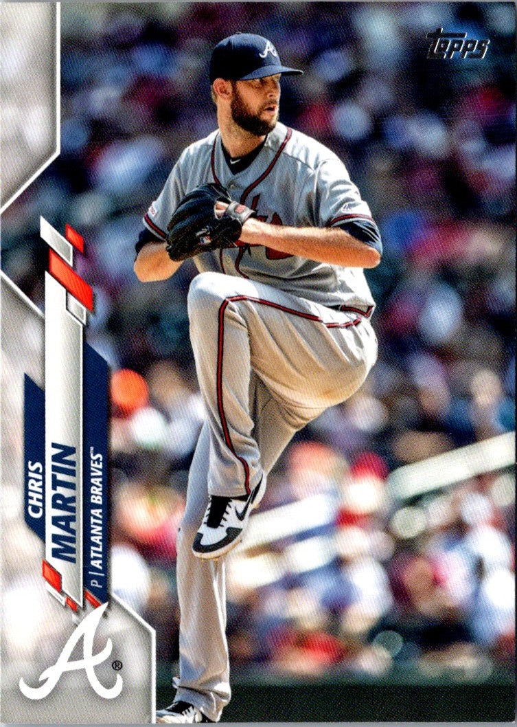 2020 Topps Update Royal Blue Chris Martin