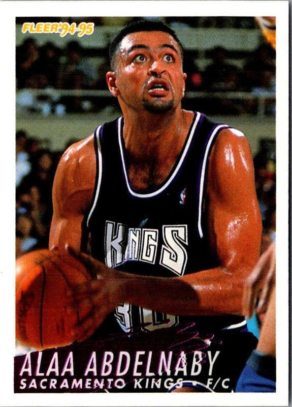 1994 Fleer Alaa Abdelnaby #360