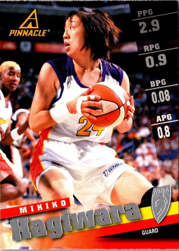1998 Pinnacle WNBA Mikiko Hagiwara #55 Rookie
