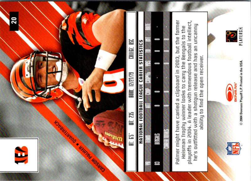 2004 Leaf Rookies & Stars Carson Palmer