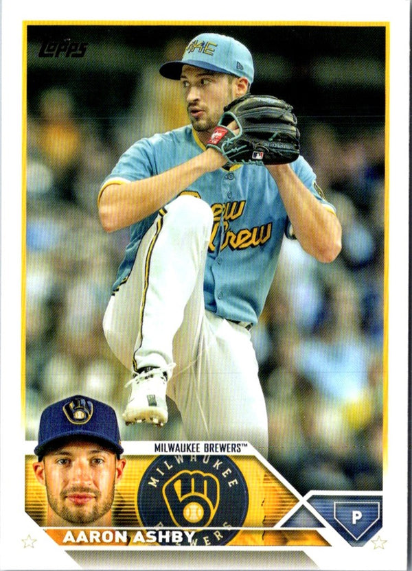 2023 Topps Gold Aaron Ashby #281