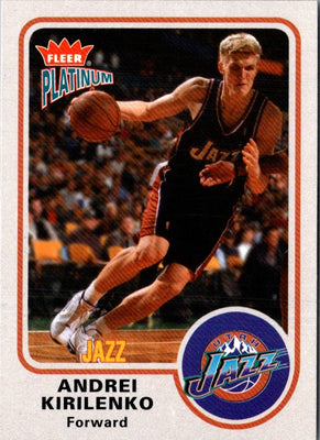 2002 Fleer Platinum Andrei Kirilenko #119