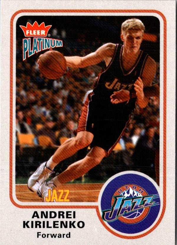 2002 Fleer Platinum Andrei Kirilenko #119