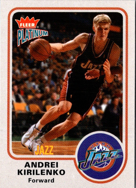 2002 Fleer Platinum Andrei Kirilenko #119