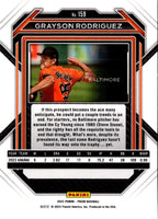 2023 Panini Prizm Blue Ice Grayson Rodriguez #159