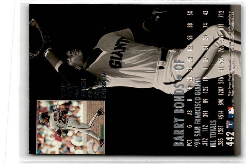 1995 Ultra Barry Bonds