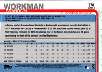 2019 Topps Brandon Workman #378