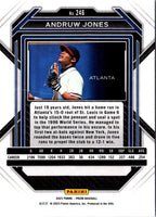 2023 Panini Prizm Blue Ice Andruw Jones #246