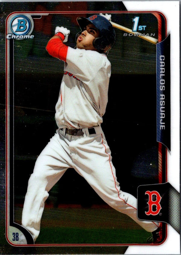 2015 Bowman Chrome Prospects Carlos Asuaje #BCP70