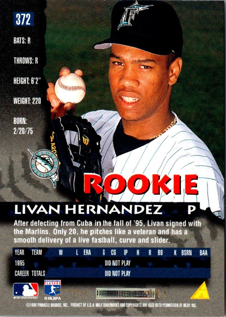 1996 Pinnacle Livan Hernandez