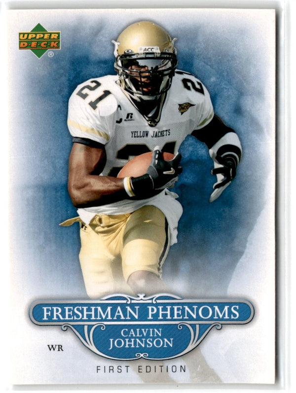 2007 Upper Deck First Edition Freshman Phenoms Calvin Johnson #FP-CJ