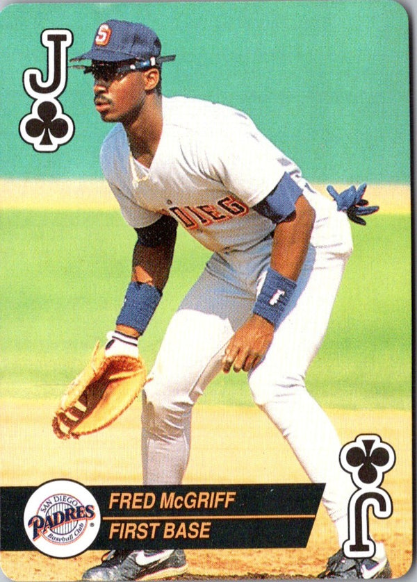 1993 Bicycle Aces Fred McGriff #JC