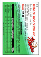 1992 Donruss The Rookies Pedro Castellano #22 Rookie