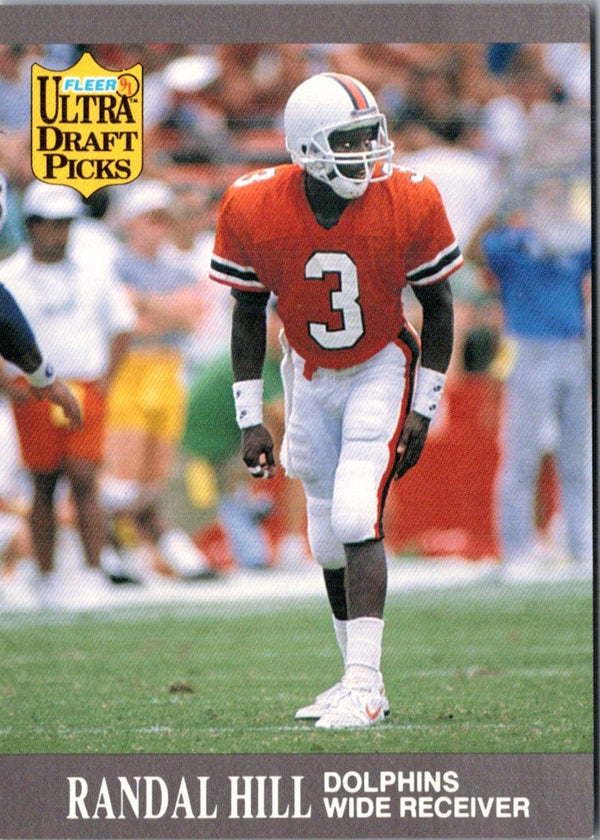 1991 Ultra Randal Hill #286 Rookie