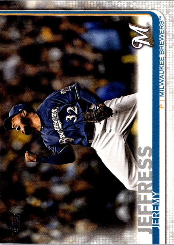 2019 Topps Jeremy Jeffress #362