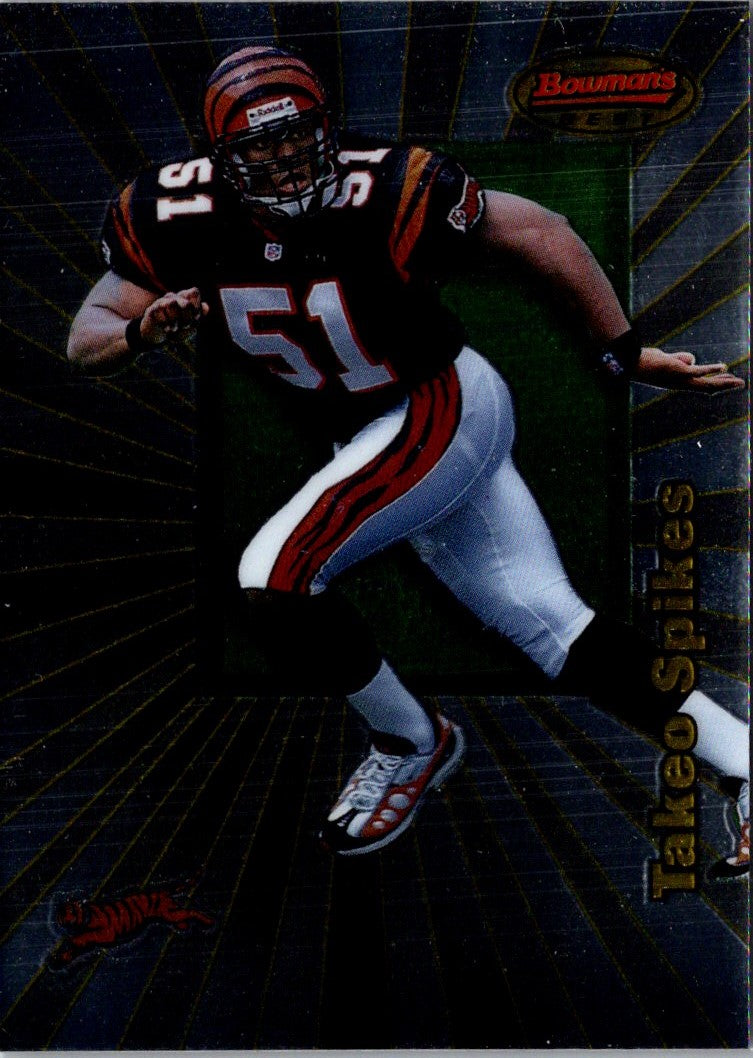 1998 Bowman's Best Takeo Spikes