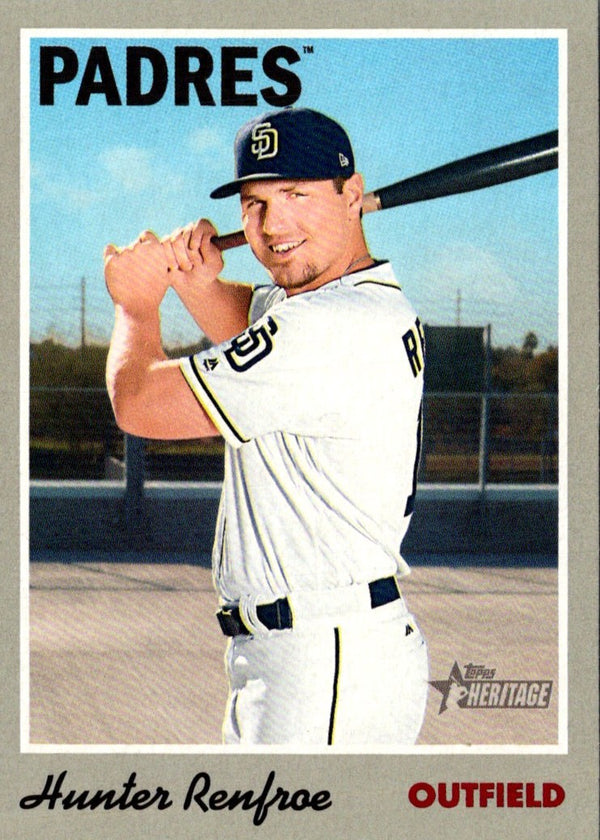 2019 Topps Heritage Hunter Renfroe #130