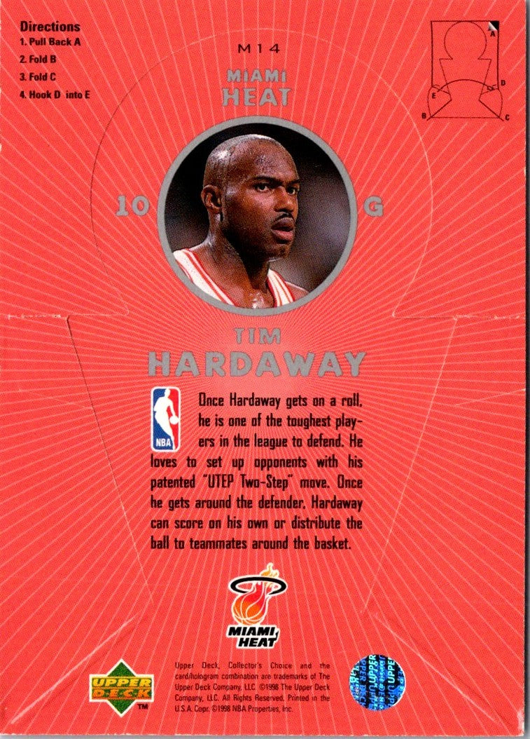 1998 Ole NBA Stickers (Argentina) Tim Hardaway