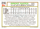 1992 Topps Brent Gates