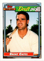 1992 Topps Brent Gates #216 Rookie