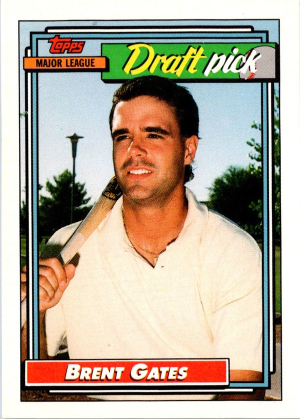 1992 Topps Brent Gates #216 Rookie