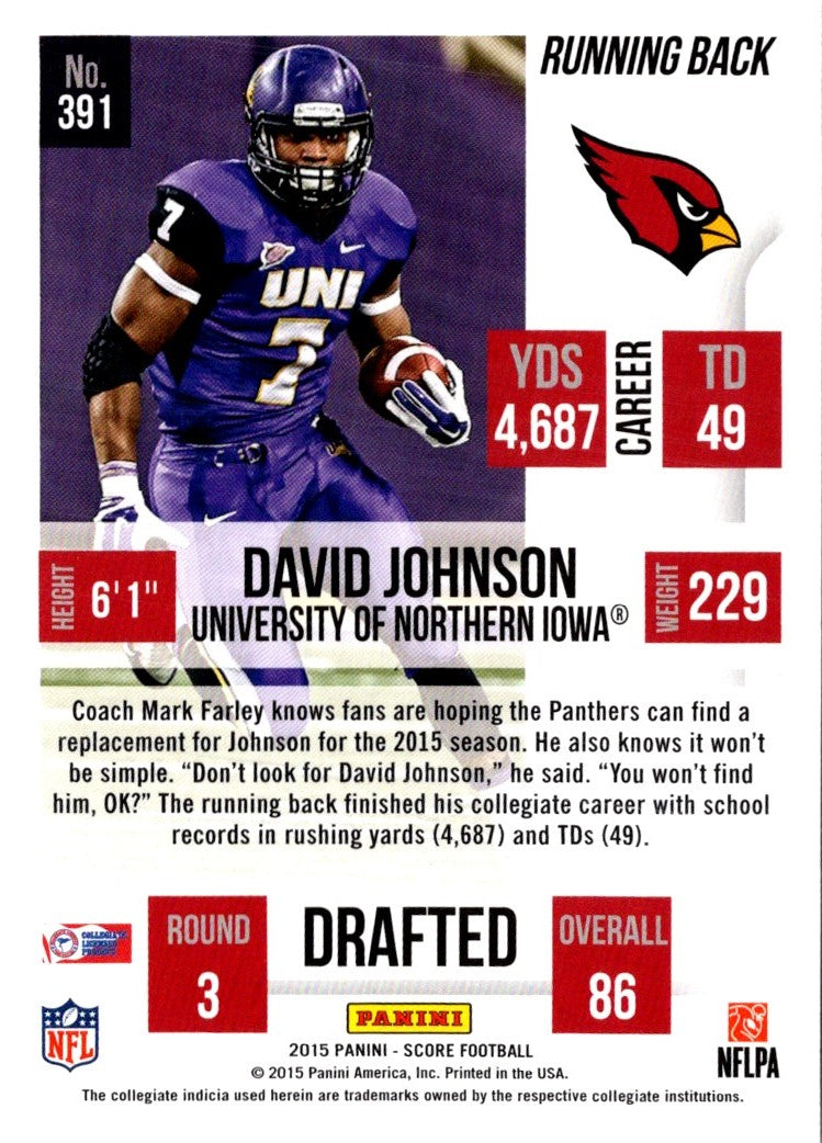 2015 Score David Johnson