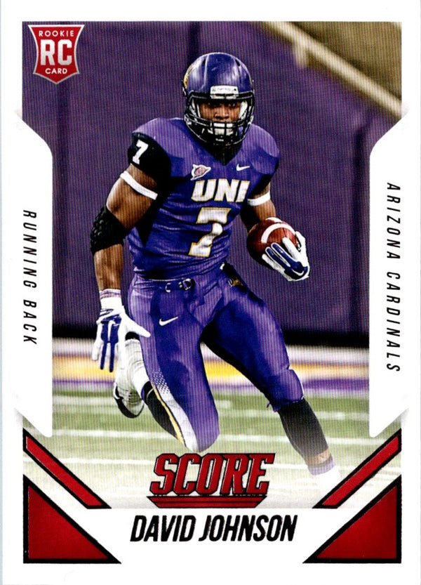 2015 Score David Johnson #391 Rookie