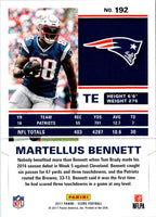 2017 Score Scorecard Martellus Bennett #192