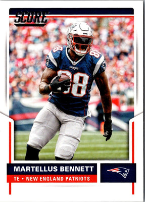 2017 Score Scorecard Martellus Bennett #192