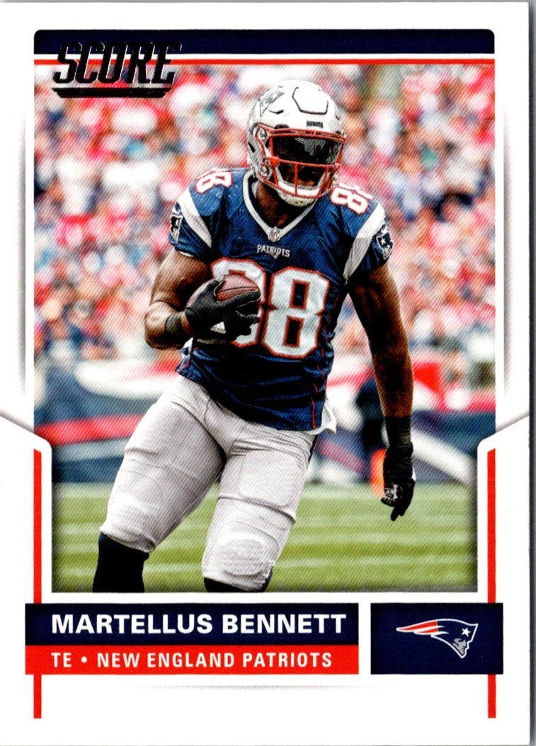 2017 Score Scorecard Martellus Bennett