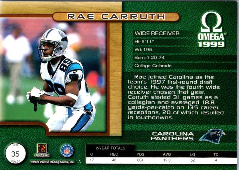 1999 Pacific Omega Rae Carruth