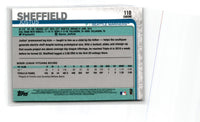 2019 Topps Chrome Justus Sheffield #110 Rookie