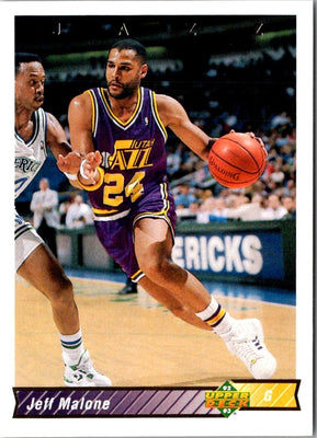 1992 Upper Deck European (Italian) Jeff Malone #247