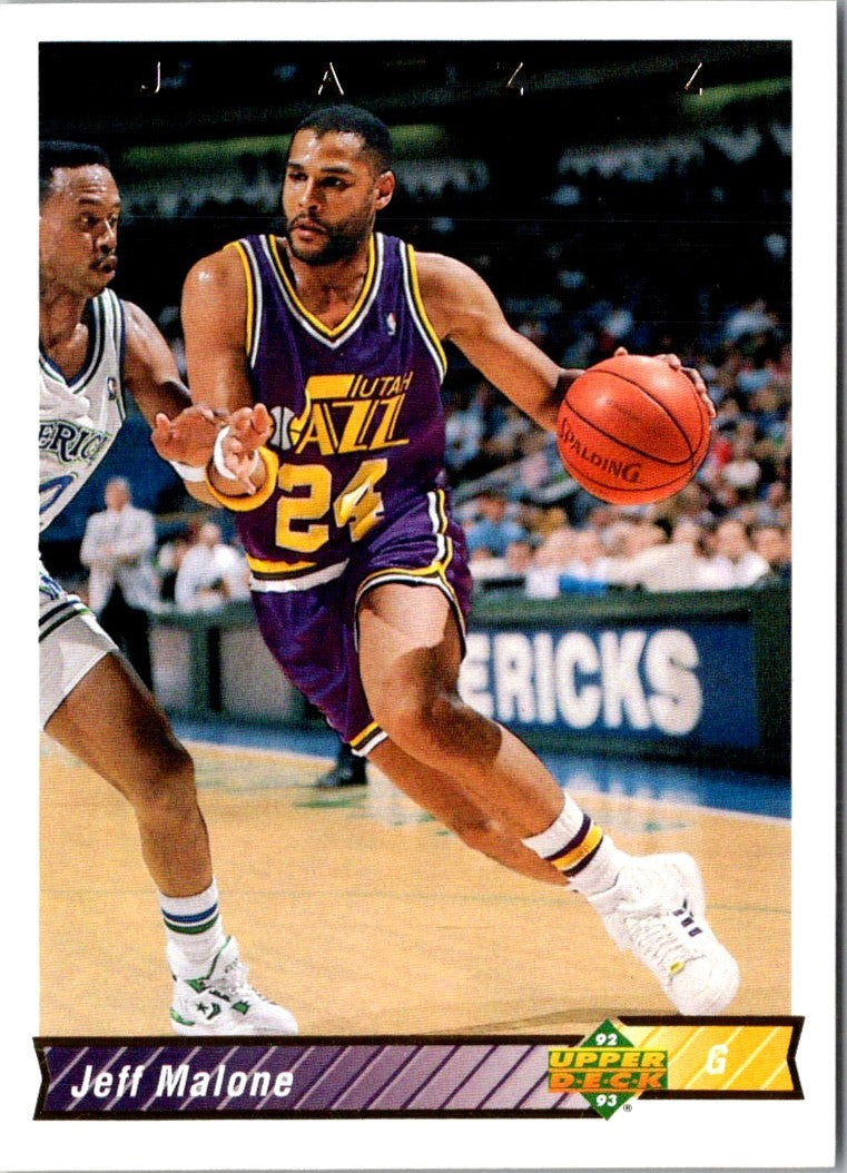 1992 Upper Deck European (Italian) Jeff Malone
