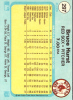 1982 Fleer Bruce Hurst #297