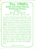 1978 TCMA The 1960's I Jose Pagan #102