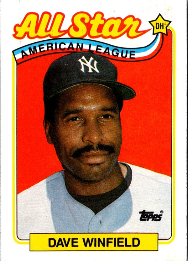 1989 Topps Dave Winfield #407