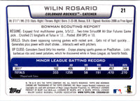 2012 Bowman Draft Picks & Prospects Chrome Wilin Rosario #21