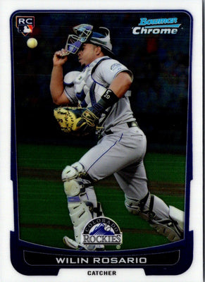 2012 Bowman Draft Picks & Prospects Chrome Wilin Rosario #21