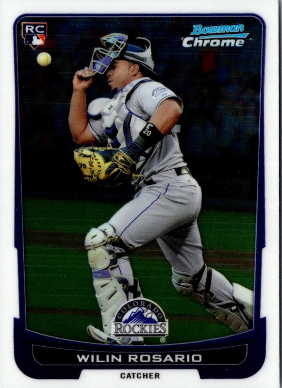 2012 Bowman Draft Picks & Prospects Chrome Wilin Rosario #21