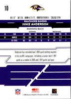 2006 Leaf Rookies & Stars Mike Anderson #10