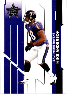 2006 Leaf Rookies & Stars Mike Anderson #10