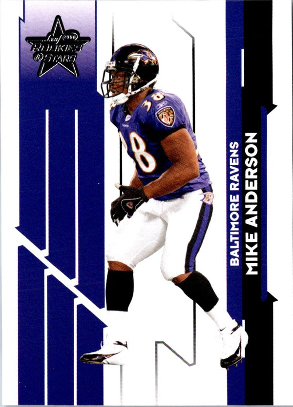 2006 Leaf Rookies & Stars Mike Anderson #10