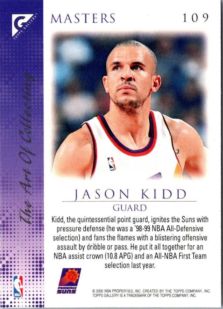 1999 Topps Gallery Jason Kidd