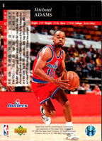 1993 Upper Deck Special Edition Electric Court Gold Michael Adams #5