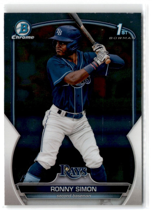 2023 Bowman Chrome Prospects Ronny Simon #BCP-112