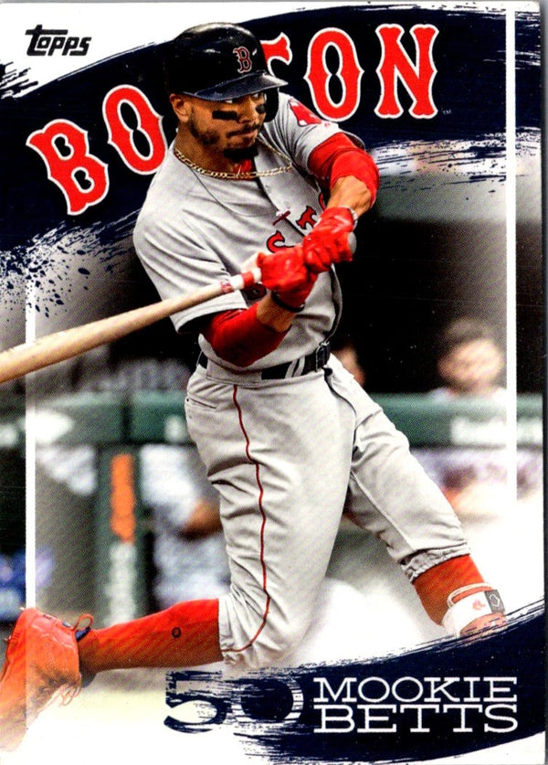 2019 Topps Mookie Betts Star Player Highlights Mookie Betts #MB-20