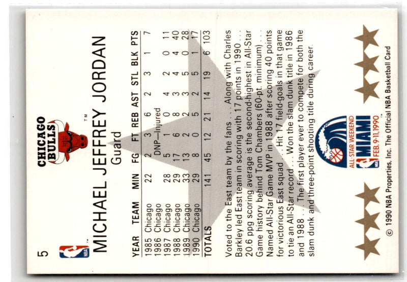 1990 Hoops Michael Jordan