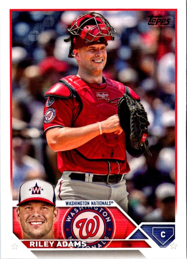 2023 Topps Update Riley Adams #US136